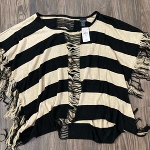 NWT DayTrip Striped Women’s XS/S Pullover Poncho